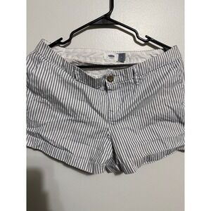 Old Navy Women's Striped Seersucker Shorts Size 6